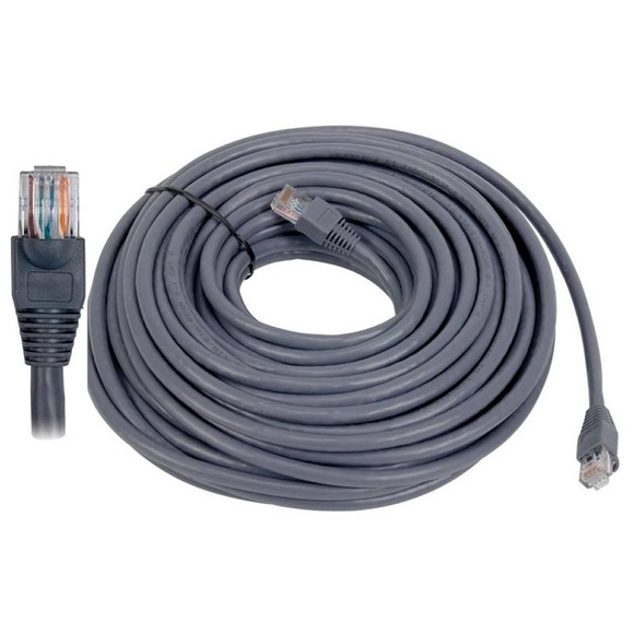 RCA 25-Feet Cat6 Network Cable 250Mhz Ethernet Cable, Gray (TPH632R) - Free Ship - Picture 1 of 5